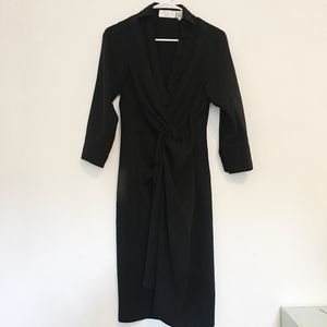 Byron Lars Beauty Mark Twist Front Pencil dress